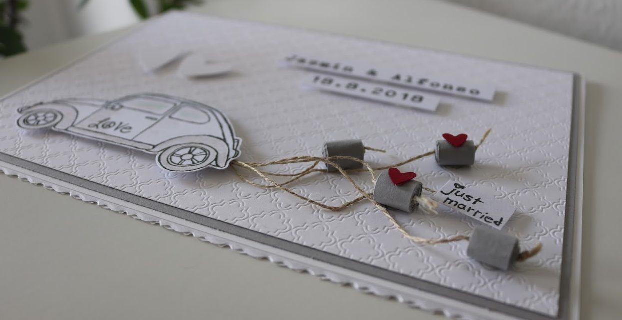 Hochzeitskarte VW Hippie